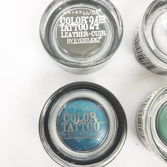 New 4x MAYBELLINE Color Tattoo 24hr Cream Gel Eyeshadows - Picture 2 of 8